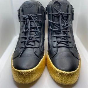 Giuseppe Zanotti Gold Glitter